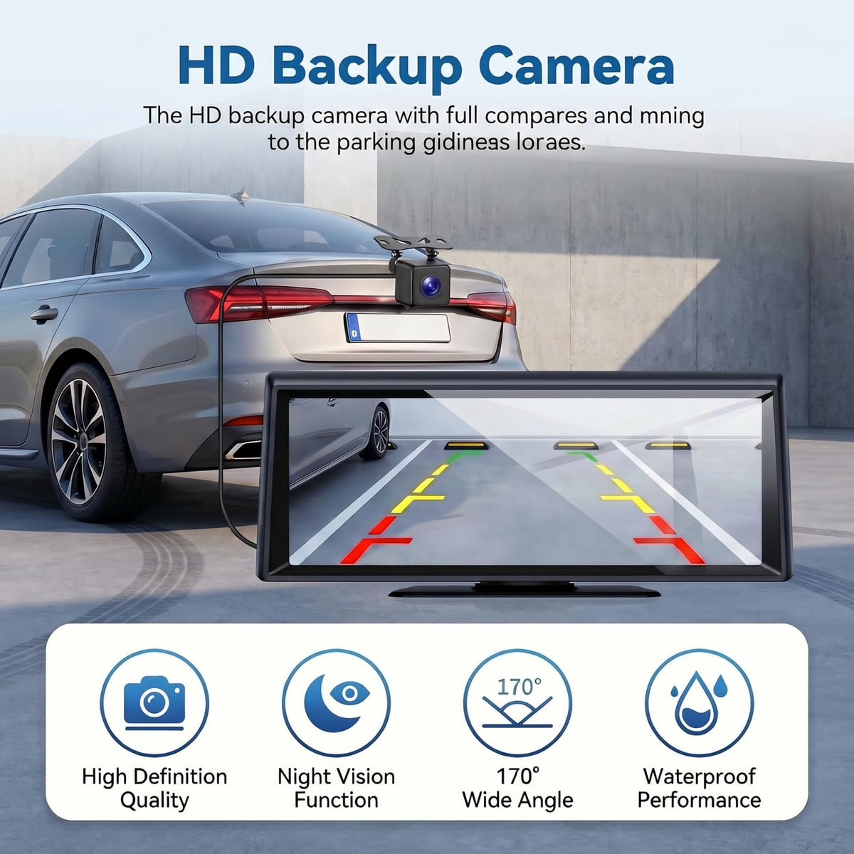 Apenet voice control allows hands-free navigation and calls while driving.