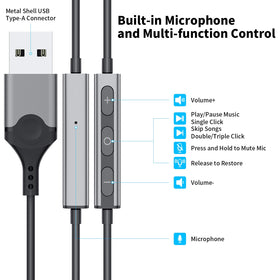 APETOO inline remote and mute switch for quick volume and privacy control