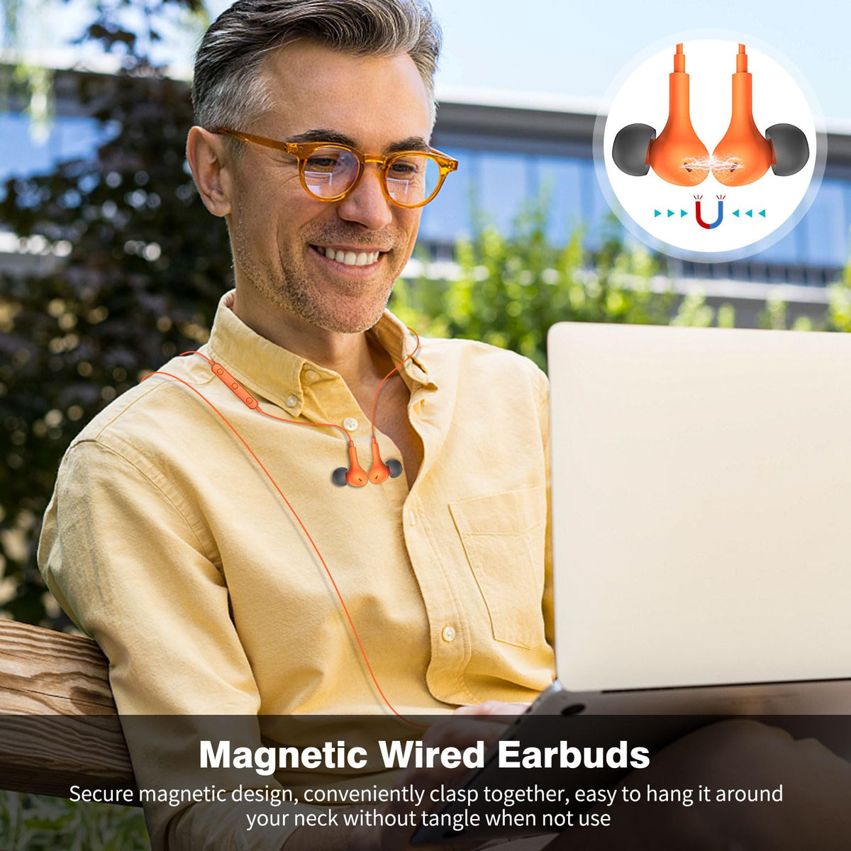 APETOO noise-isolating ear tips help block ambient noise for immersive listening.