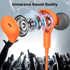 APETOO reinforced metal control for durable, reliable playback and volume adjustments.