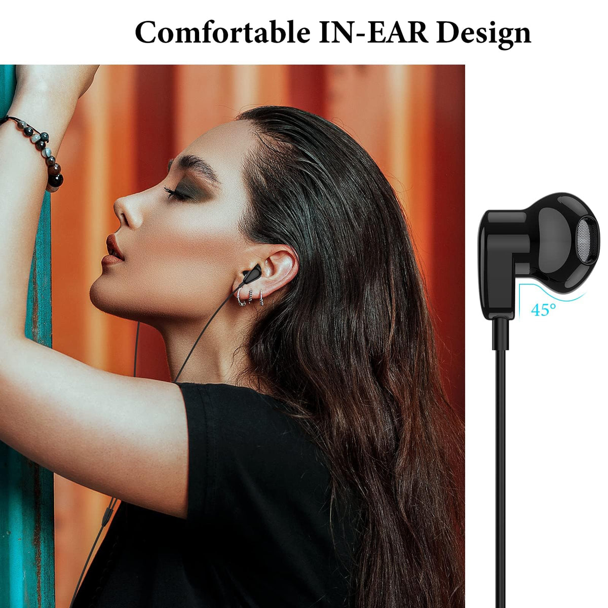 APETOO USB-C earphones storage case for portable protection