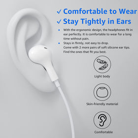 APETOO USB-C headphones include a built-in microphone
