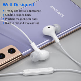 APETOO USB-C headphones come with a compact carrying case
