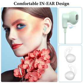 APETOO USB-C headphones with hi-fi DAC chip for clear music