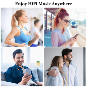 APETOO USB-C headphones orange compatible with many devices for versatile listening
