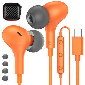 APETOO USB-C headphones with microphone deliver clear calls and crisp audio.