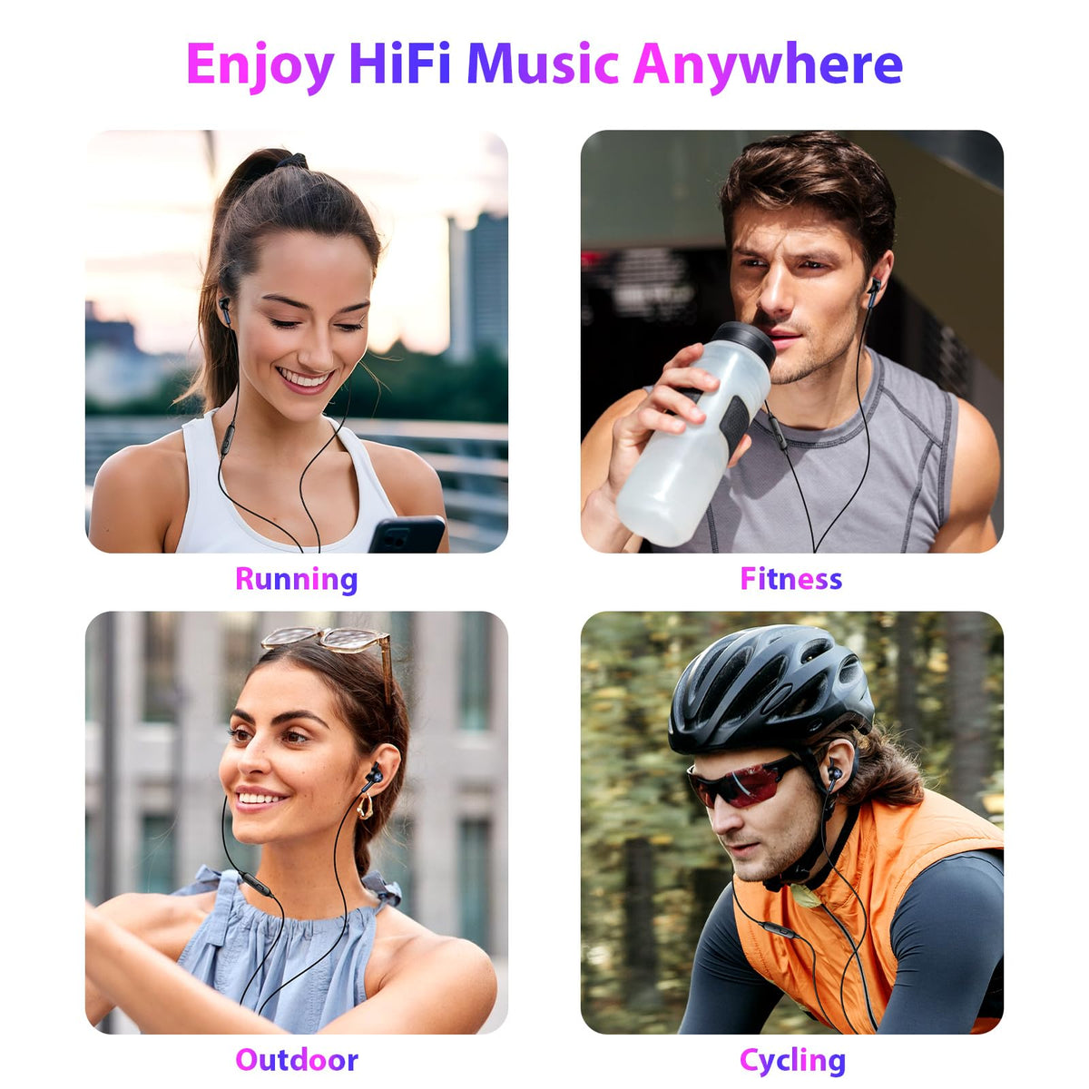 APETOO compact in-ear design suitable for small ears and daily wear.