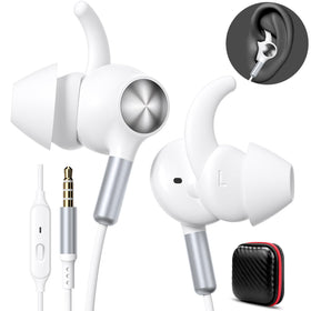 APETOO wired earbuds sport stability for secure fit during workouts and daily use