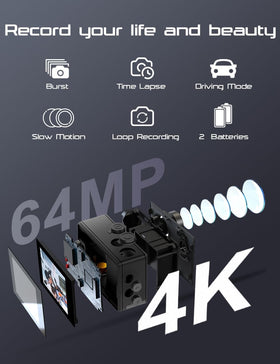 Apexcam M80 AIR waterproof housing closeup protecting camera for diving