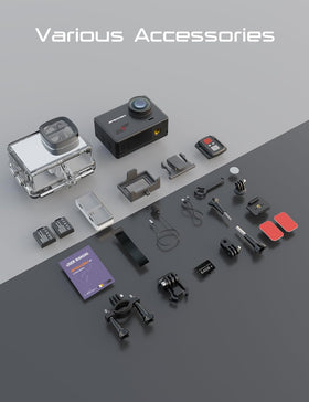 Apexcam M80 remote control detail enabling hands-free shooting up to 15m