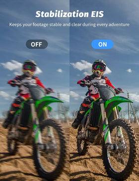 Apexcam X80PRO 4K60fps video capture with smooth motion