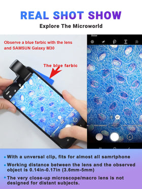 APEXEL Nano Zoom shows skin texture details for tactile insight