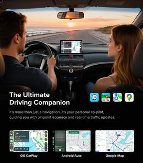ApexNav 1080P AHD backup camera with IP69 rating for clear reversing view.