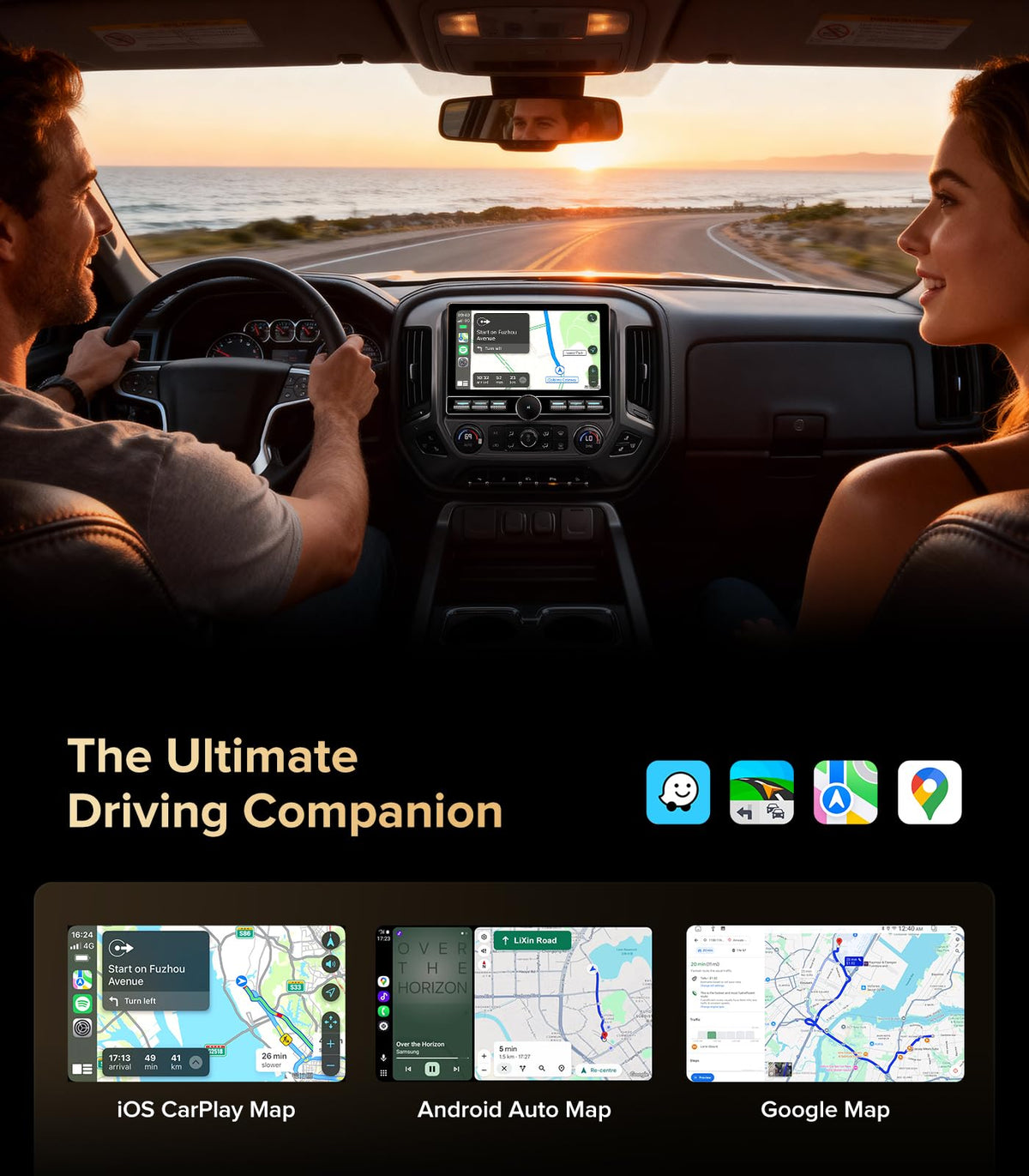 ApexNav 1080p backup camera with wide 170-degree view