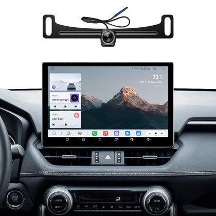 ApexNav 11.5 inch Rav4 radio front view with large touchscreen for easy in car control