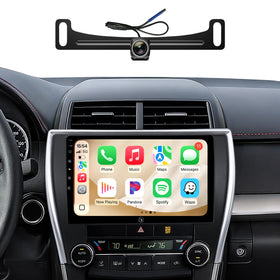ApexNav 10-inch QLED display on Camry for clear daytime navigation
