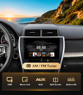 ApexNav Camry dash frame upgrade for seamless fit
