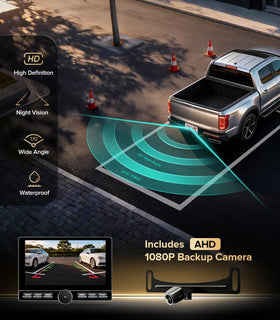 ApexNav dash frame ensures a clean, secure fit in the dash
