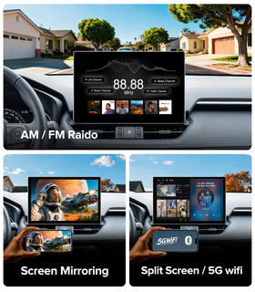 ApexNav Rav4 radio IP69 1080p backup camera for clearer reversing
