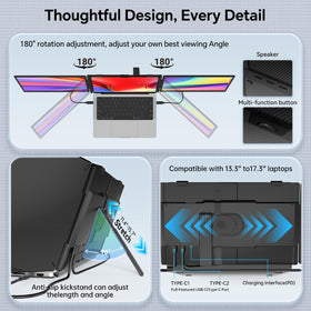 APILDELLA 1080p-fhd ips display emphasizes vivid colors for design work.