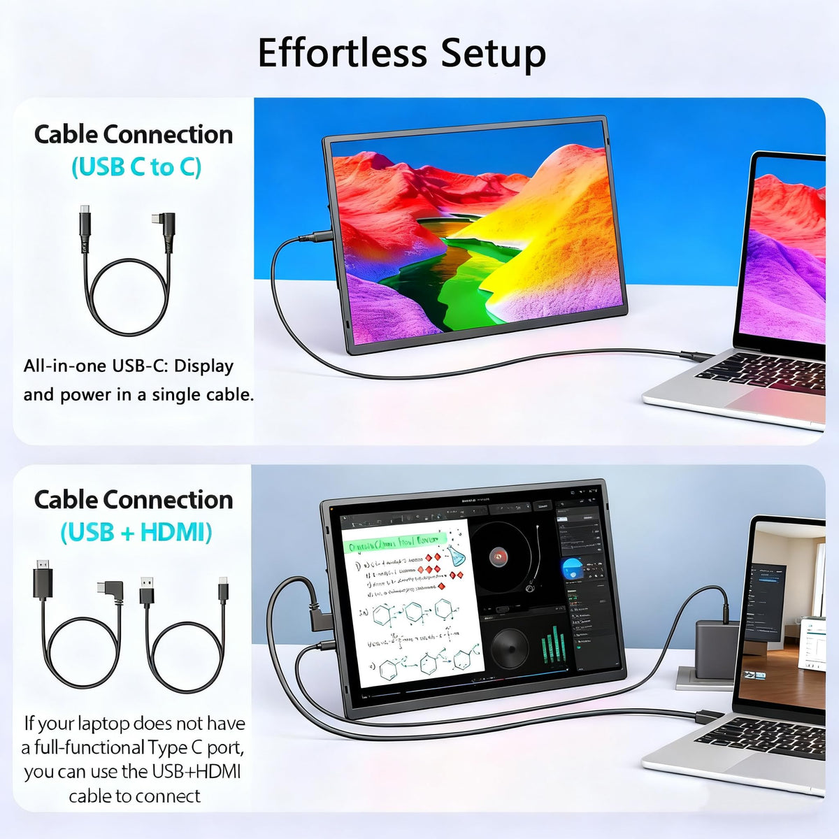 APILDELLA protective cover keeps the monitor safe during transit.
