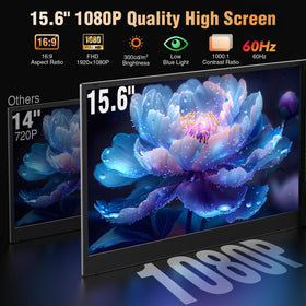 APILDELLA ultra-thin travel monitor demonstrates portable design