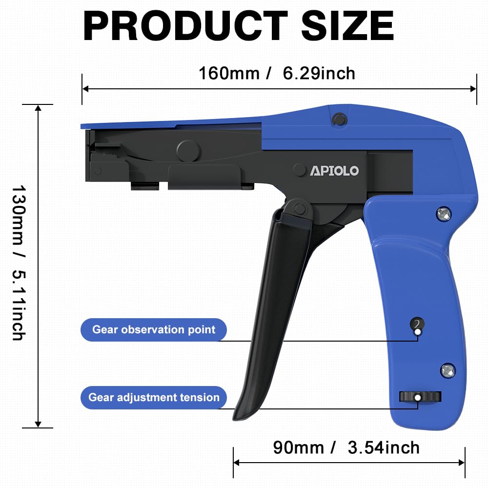 APIOLO handle close-up showing ergonomic non-slip grip for reduced hand fatigue