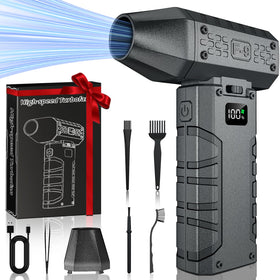Apmata compressed air duster with LED light for precise dust removal in tight gaps