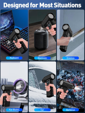 Apmata nozzle and brushes for keyboard and vent cleaning