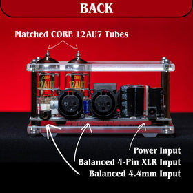 Apos Gremlin 4-pin XLR output detail designed for precise headphone drive