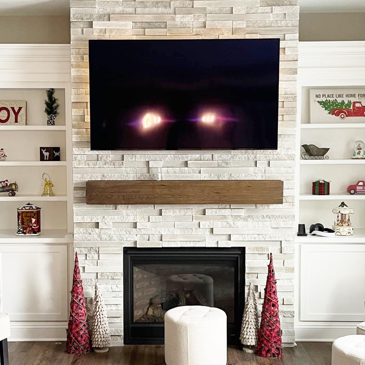 appacare lifestyle shot showing TV installation in living room with improved fit
