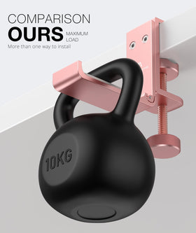 APPHOME adjustable clamp with silicone pads protects surfaces while securing gear.