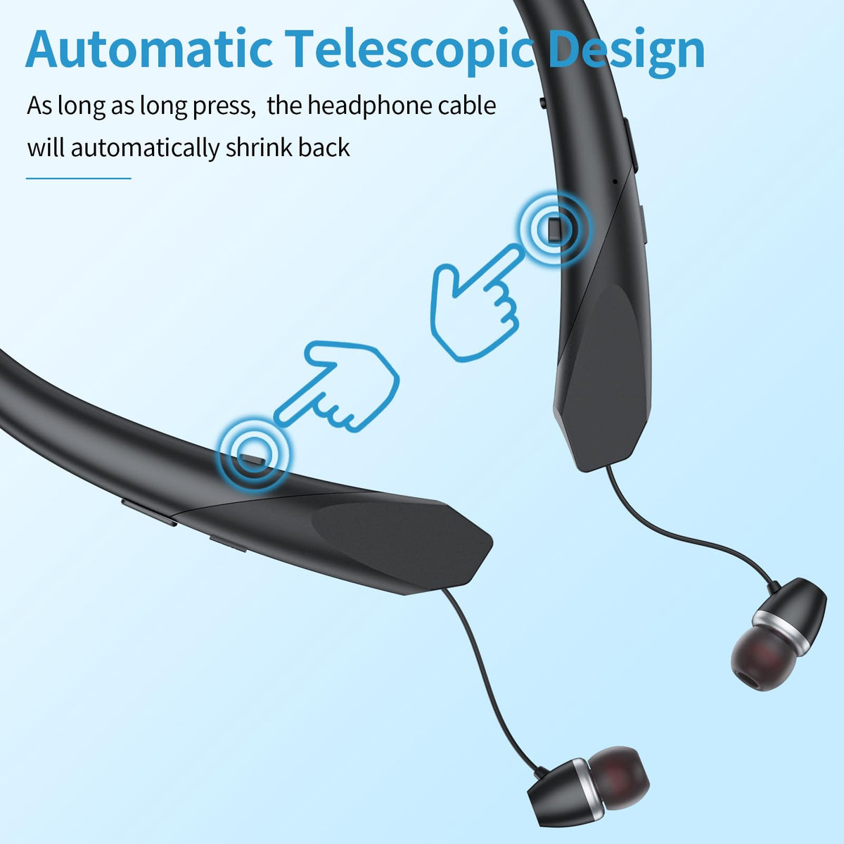 Physical control buttons with vibration alerts for easy calls