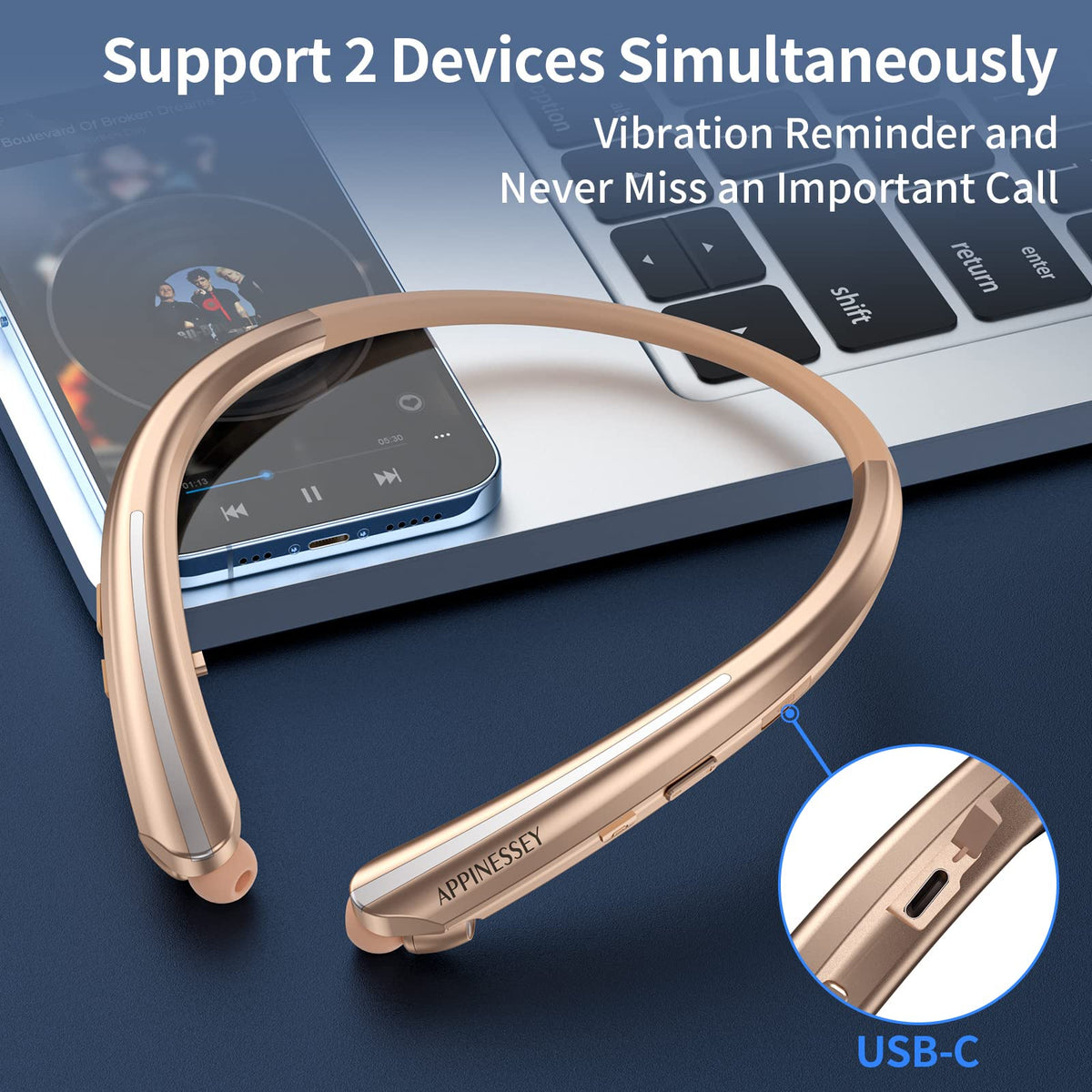 Appinessey incoming call vibration rose for easy alerts