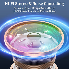 Appinessey noise-cancelling mic rose for crystal-clear calls
