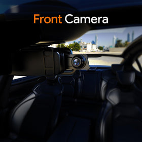 Aprilboy 9.66-inch mirror display with split screen for easy monitoring