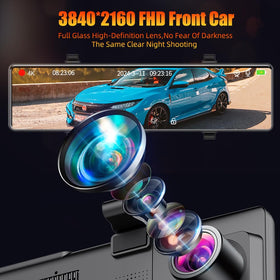 Aprilboy emergency lock and loop recording protects important footage.