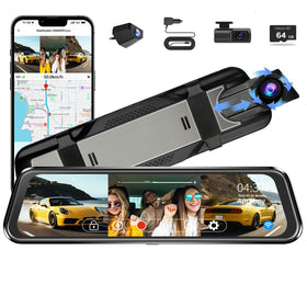Aprilboy front camera 4K view for crisp road footage and safety