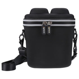 Aproca case double zipper close-up showing smooth secure closure benefit