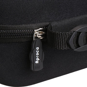 Aproca case with a durable double zipper for smooth use.