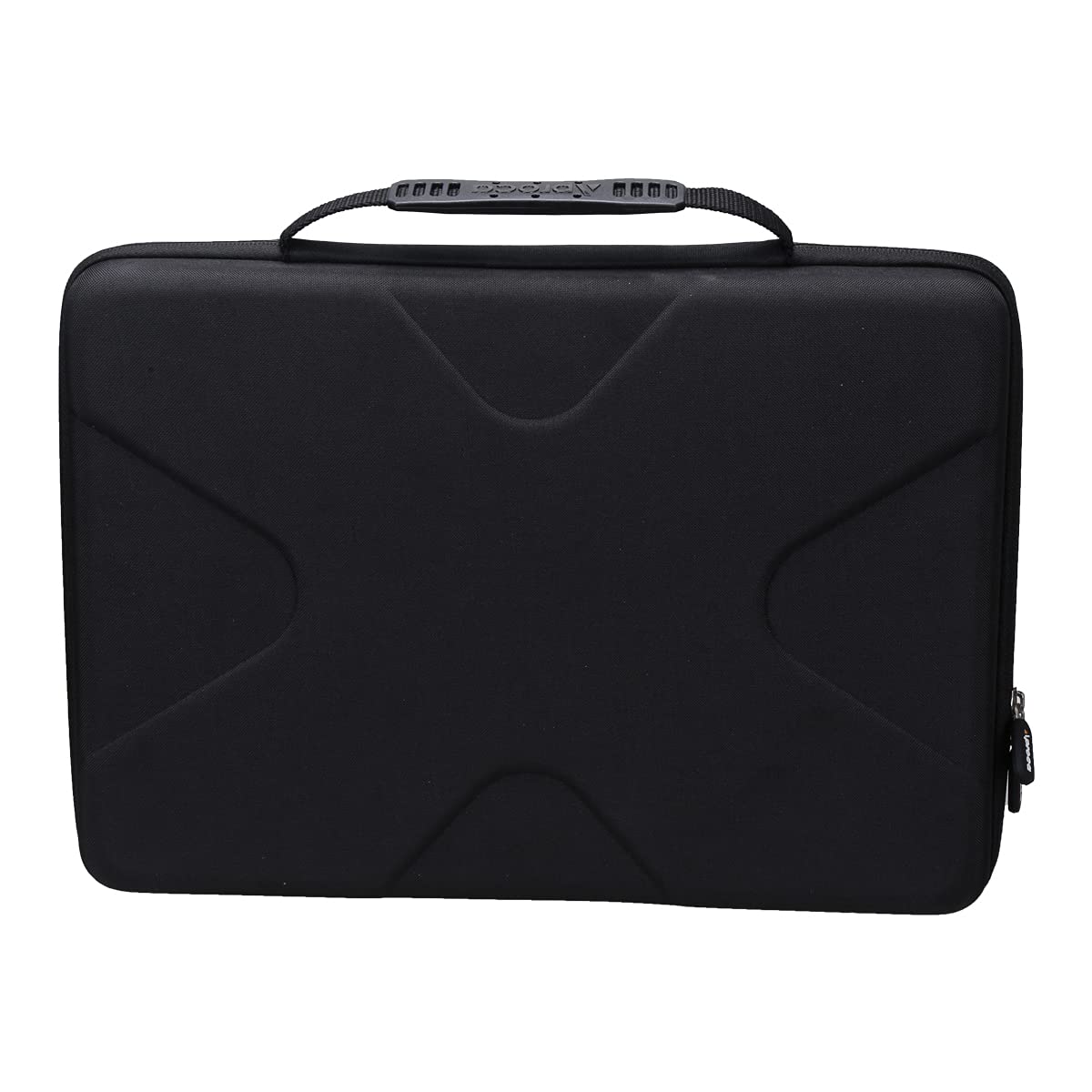 Aproca case with durable double zipper for smooth access.