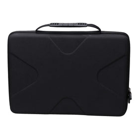 Aproca case with durable double zipper for smooth access.