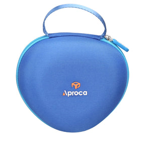 Aproca case made of durable EVA and 1680D fabric in blue for long-lasting protection.
