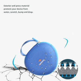 Aproca case (blue) shown empty; case only, items not included.