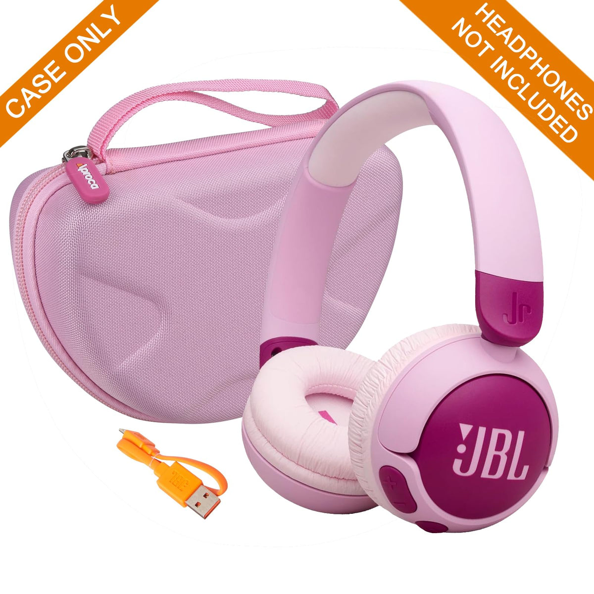 Designed for travel, keeps headphones safe on commutes and outdoors.