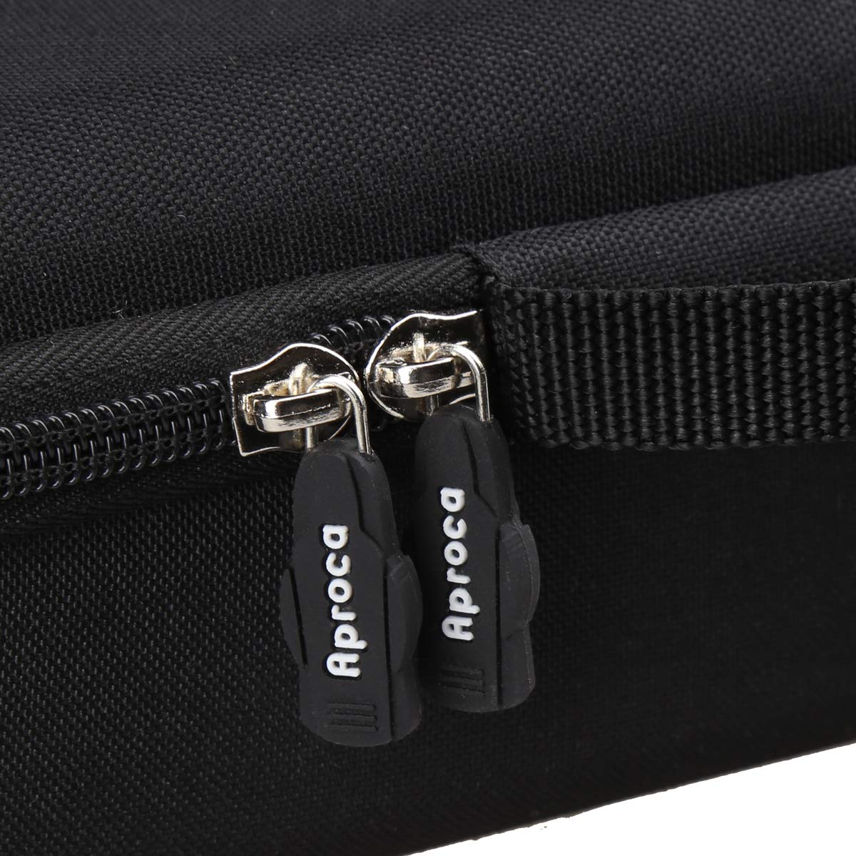 Aproca black sleek look suits office and travel environments.