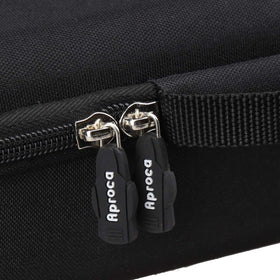 Aproca black sleek look suits office and travel environments.