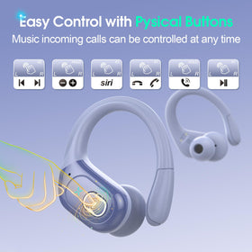 Aptkdoe earbuds with cable and tips showing included accessories