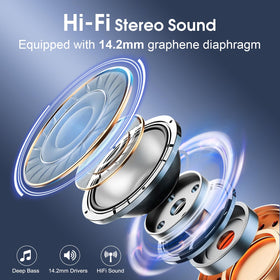 Aptkdoe earhook detail displaying TPU comfort and secure fit benefit