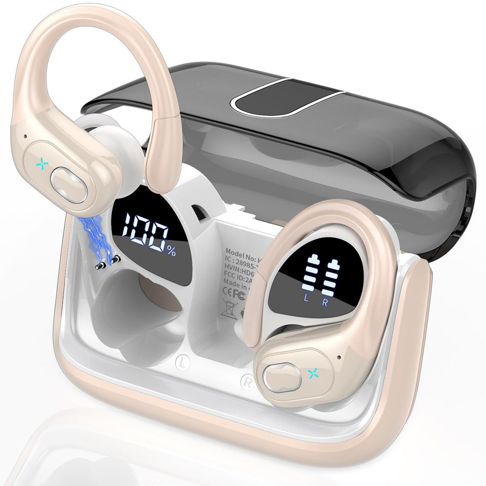 Aptkdoe front packaging showing product and camel color, highlights long battery life
